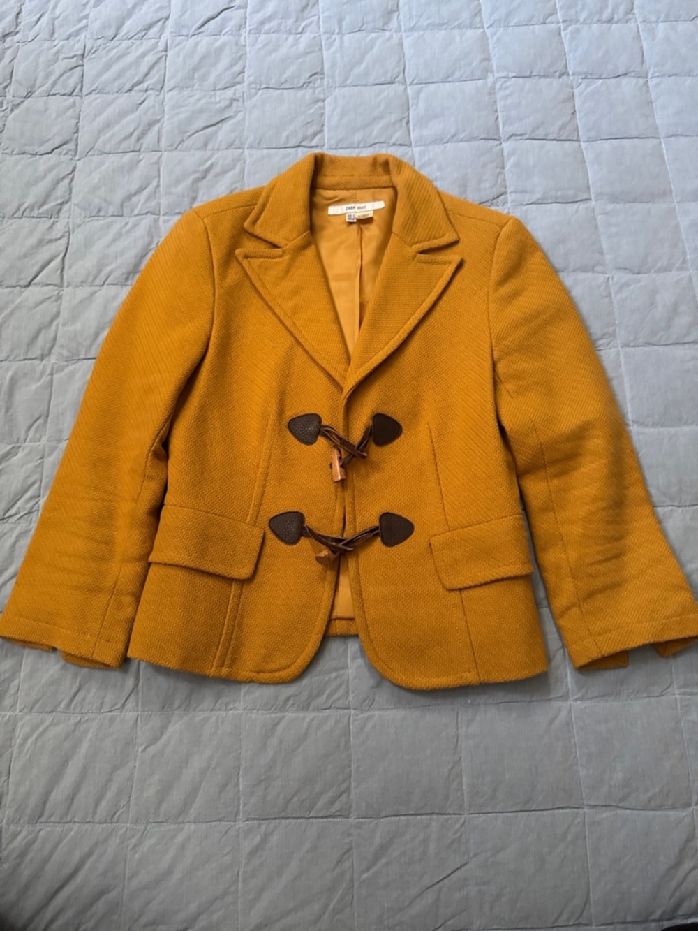 Zara Mustard Yellow Jacket